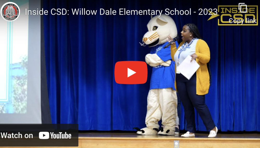 Youtube cover of inside csd willow dale elementary school 2023